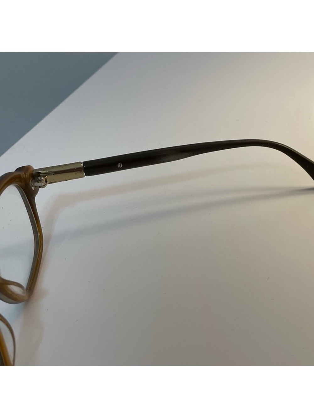 Chloe Vintage Classic Brown Rectangular Glasses - Picture 6 of 15